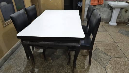 Dining Table with 6 Chairs for sale