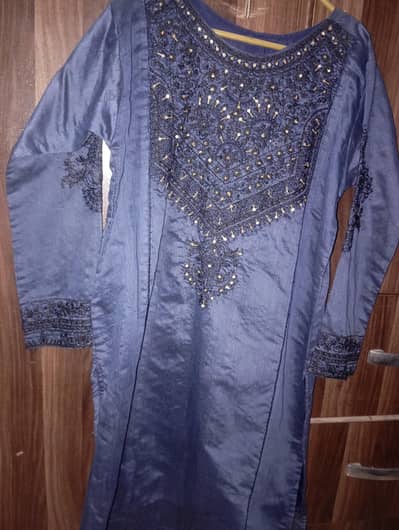 navy blue kurti