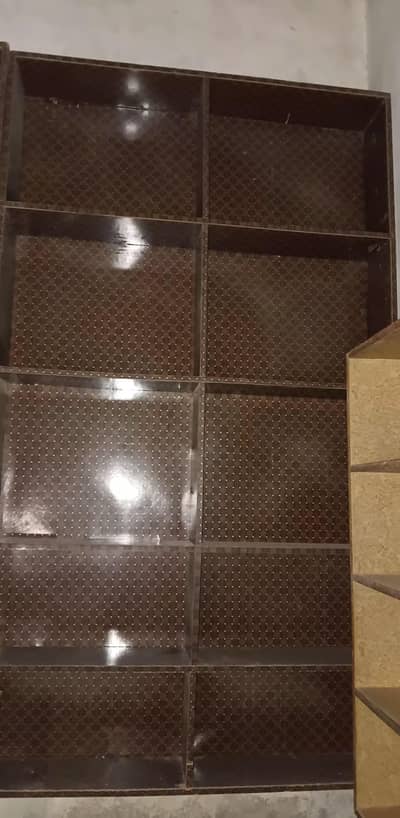 wooden sheet rack
