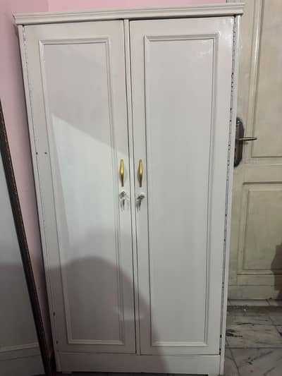 Custom build 2 Door White Wardrobe