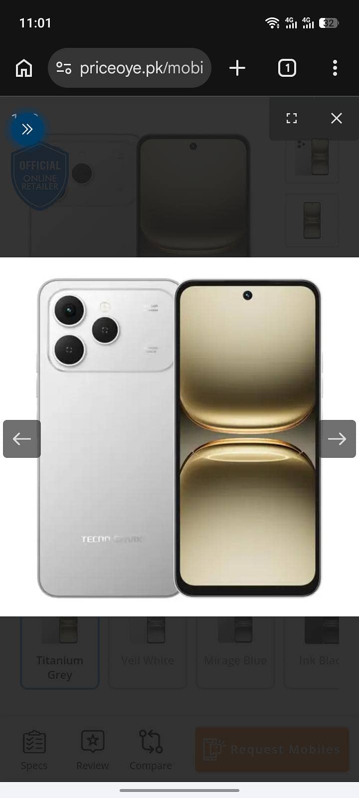 Tecno spark 40 0