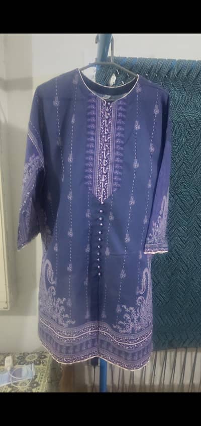 Cotton lawn dress