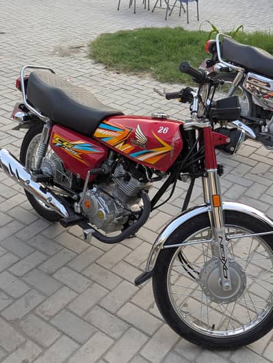 Honda 125 open voucher
