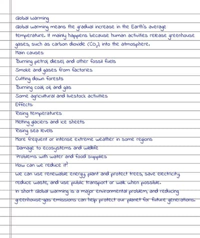 Assignment work