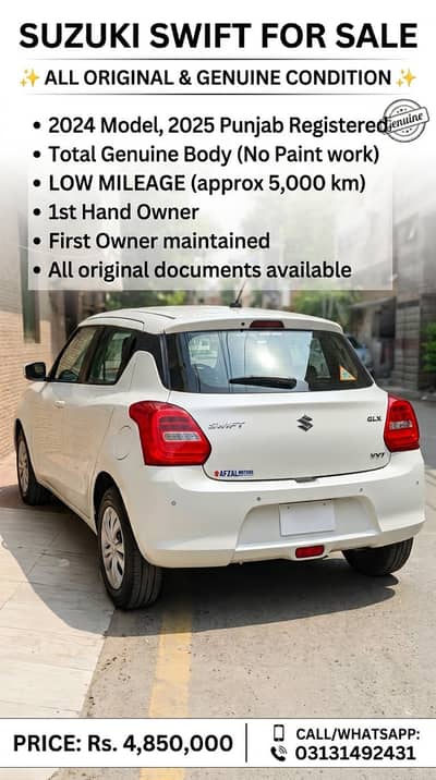 Suzuki Swift 2024 for sale total original