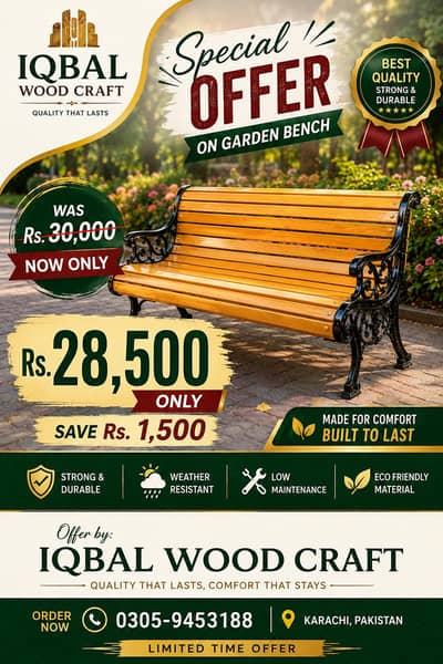 park benches