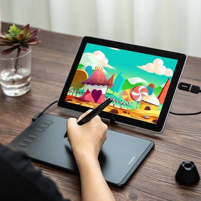 Huion H640P Graphics Drawing Tablet | Digital Pen Tablet | PC/Laptop