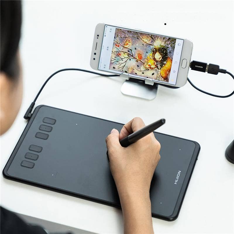 Huion H640P Graphics Drawing Tablet | Digital Pen Tablet | PC/Laptop ...
