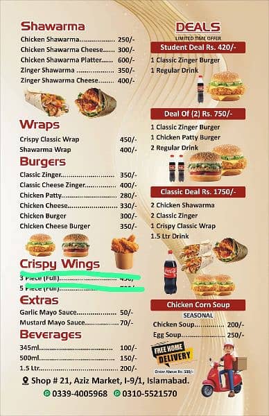 required chitrali or gilgity cheff