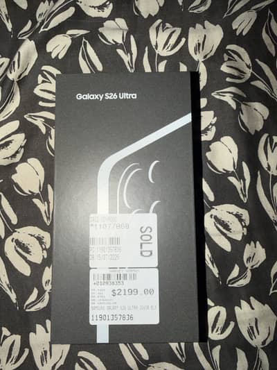 Samsung galaxy S26 Ultra black