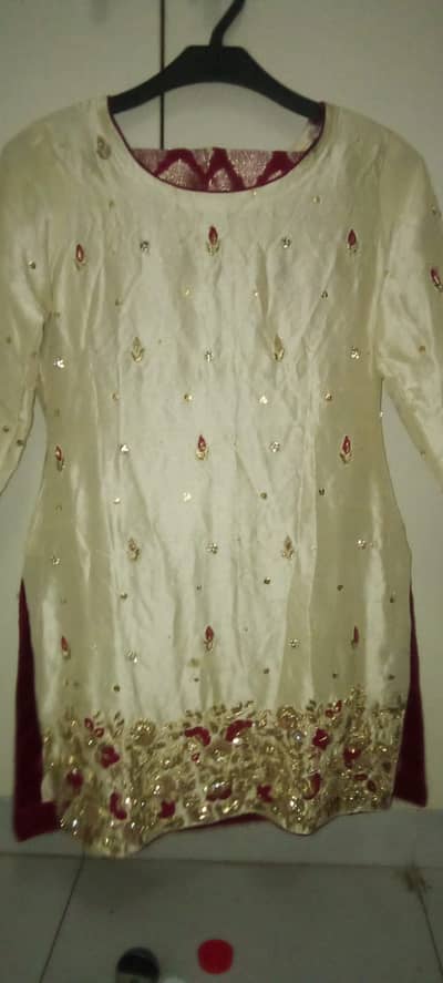 2 piece fancy party dress