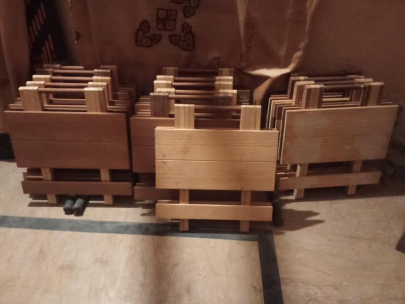 hand made folding coffee table 2