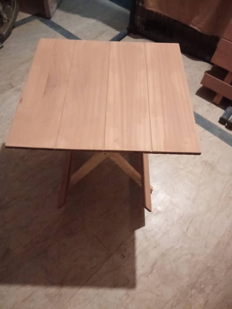 hand made folding coffee table 4