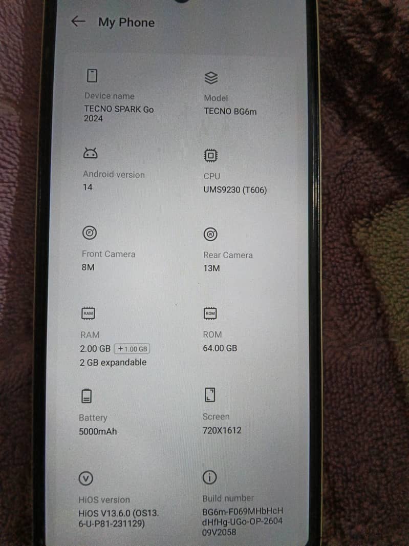 Tecno Other Model 4