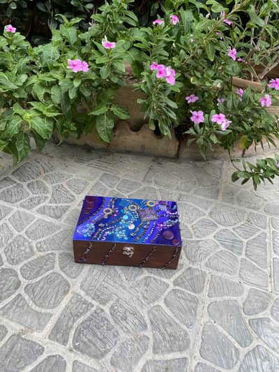 Multipurpose wooden box
