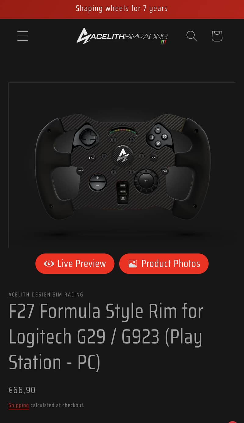 Logitech G923 (Xbox/PC) 5