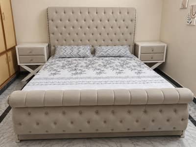 double bed set without matress matress charges 30k
