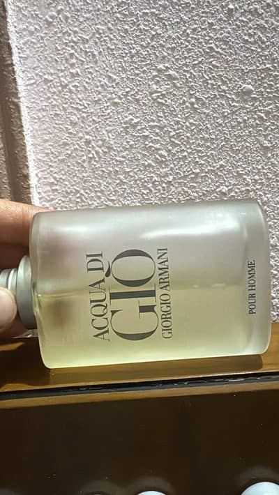 Original Giorgio Armani Acqua Di Gio Perfume (Used, ~60ml Left)