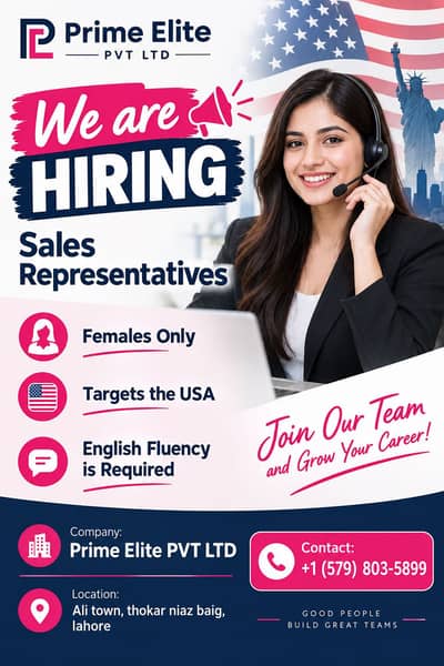 HIRING Sales Representative call center