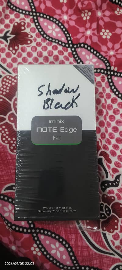 infinix note edge 5g new do din hue Hain liye hue