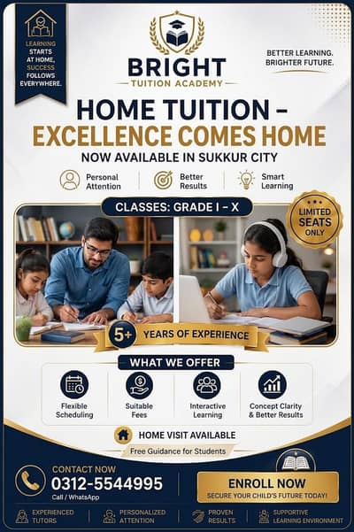 Home tution in sukkur city