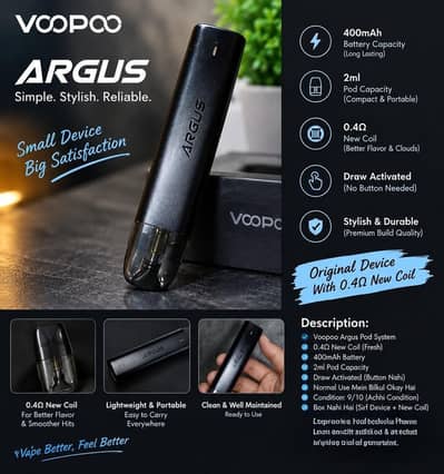 Argus g2 mini Whatsapp No:03713956250