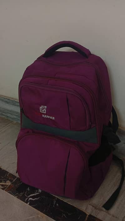 purple bag