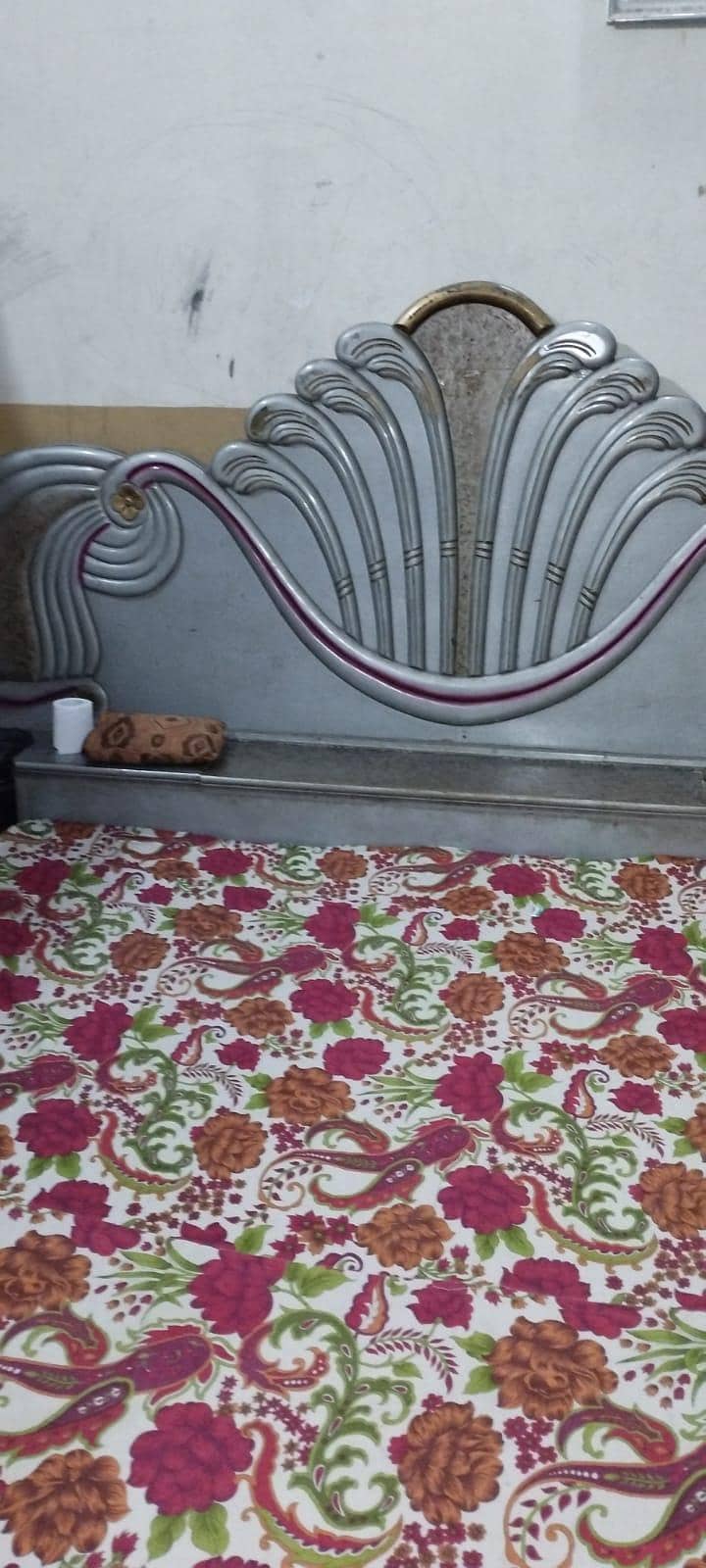bed with side table showcase and dressing table 2
