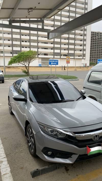 Honda Civic VTi Oriel 2018 Red meter