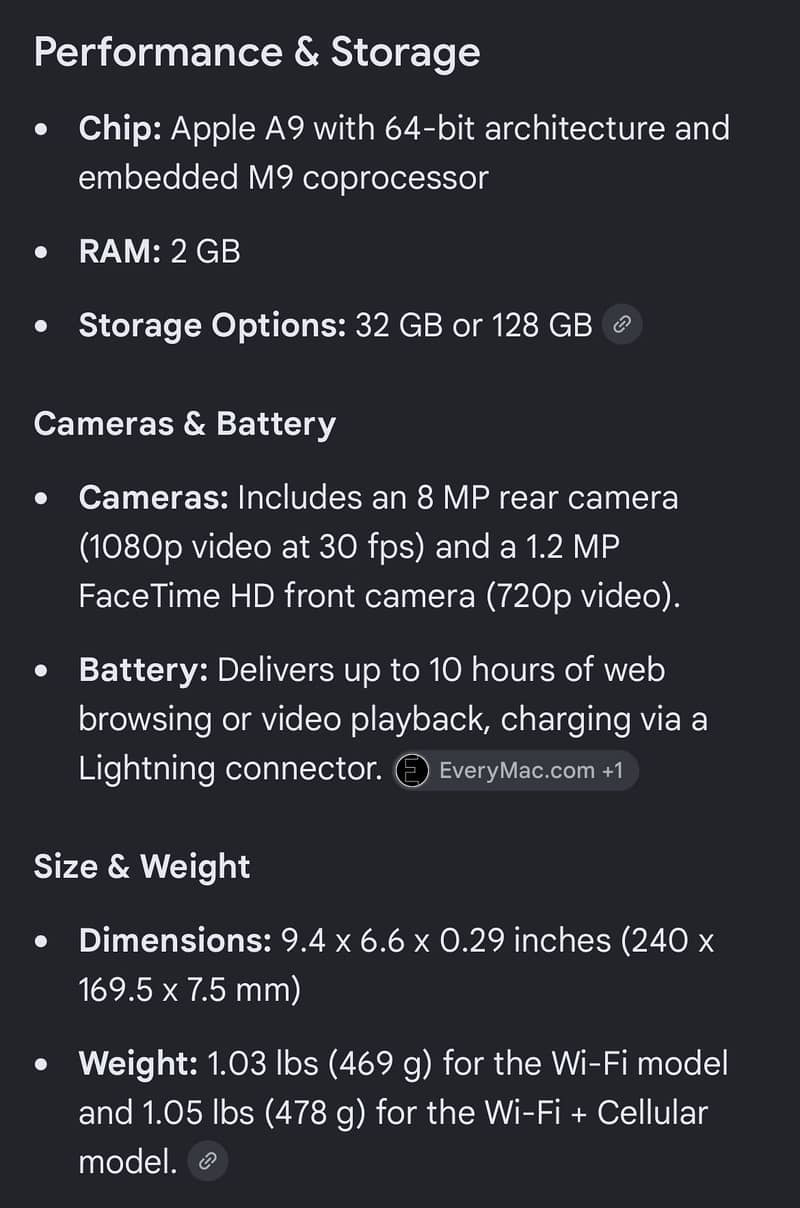 Ipad 5th generation 2