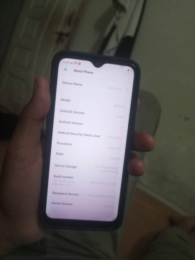 OPPO A1k 1