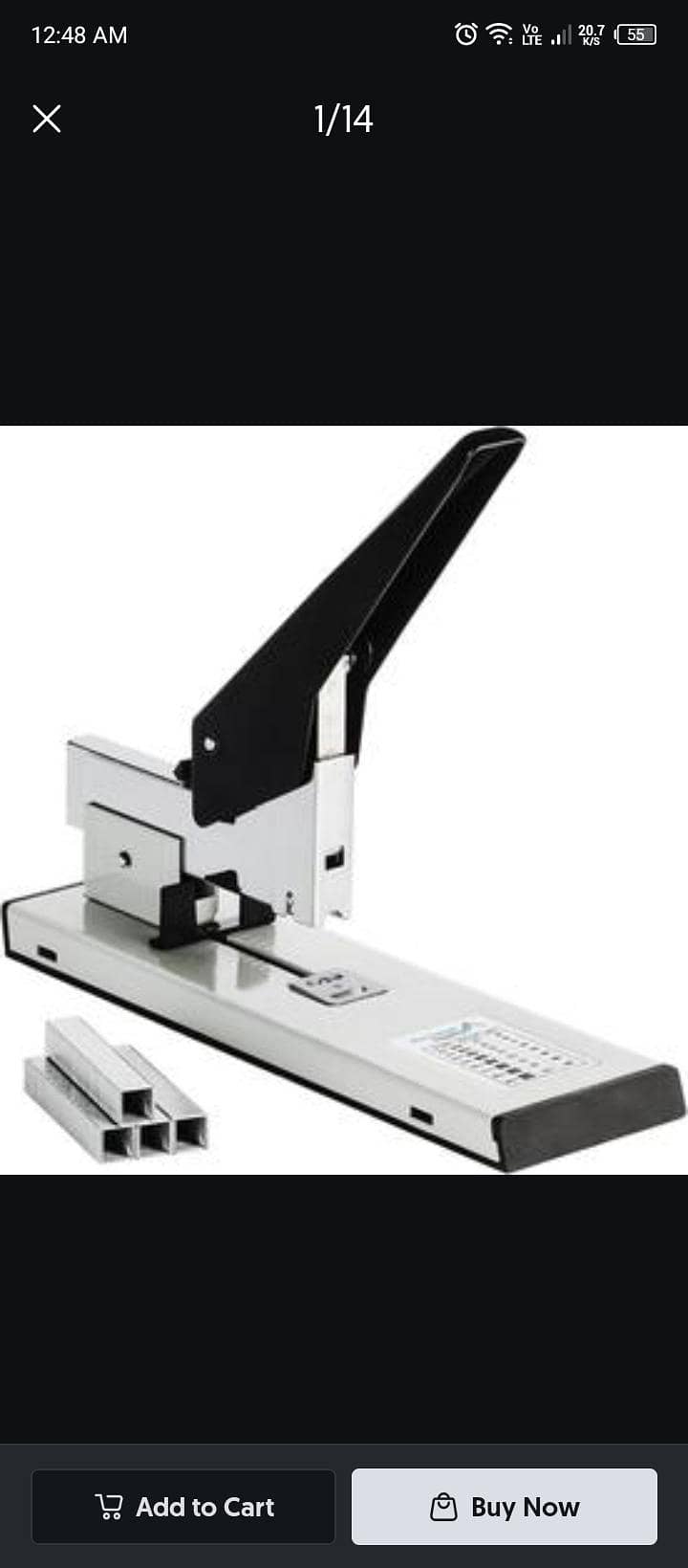 Heavy duty stapler 0