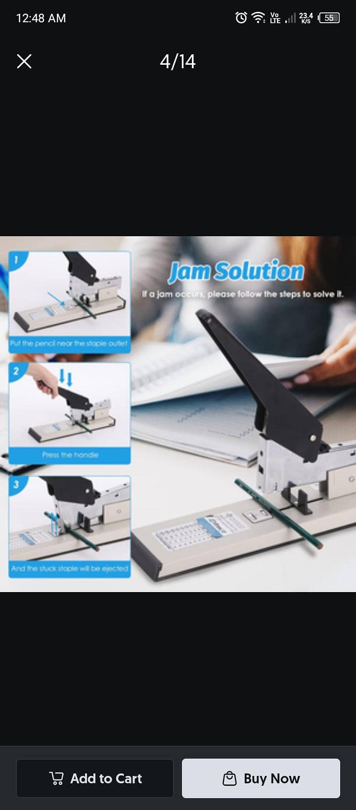 Heavy duty stapler 3