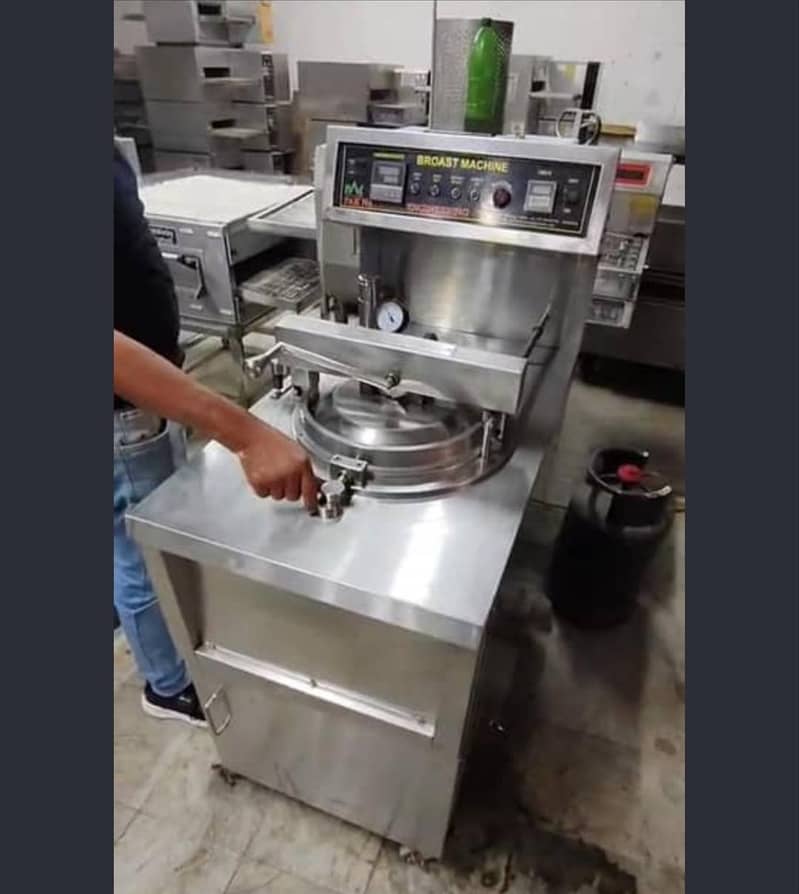 Broast machine 0