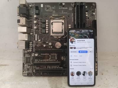 i7 4790 4th Gen Q87M Motherboard