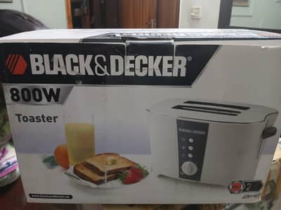 toaster and oil fryer