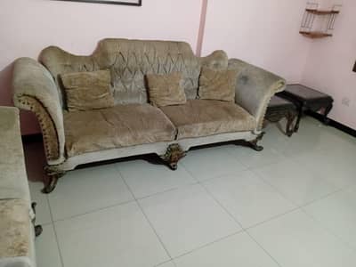 Seven sister sofa set with tables