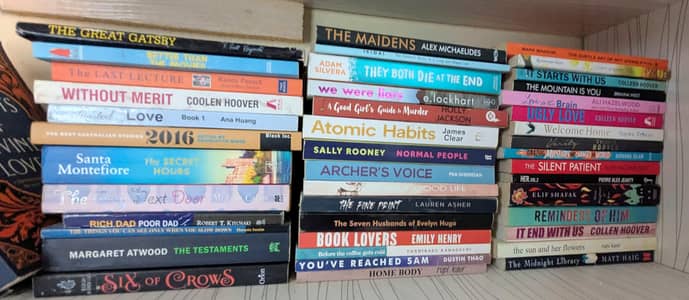 Fictional and Non-fiction all types of books