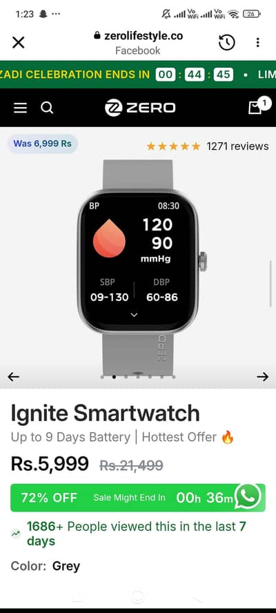 Zero Ignite Watch