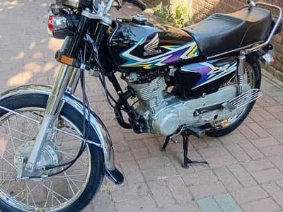Honda CG125 . Model 2020 10/9 Genuine Engine Not Open