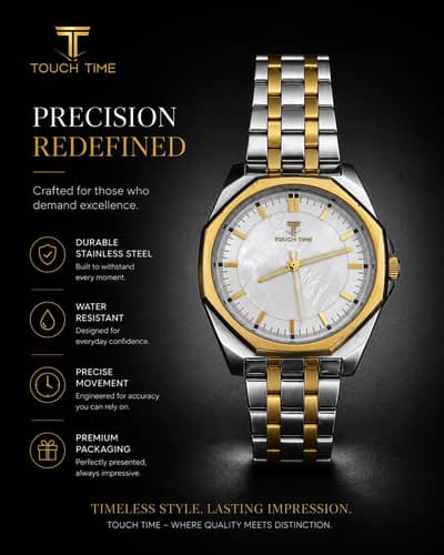 Touch Time Mens Watch