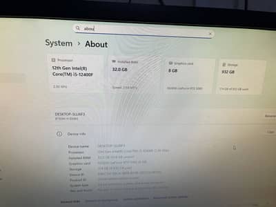GAMING PC | RTX 5060 8GB OC | Intel i5-12400F |32GB RGB RAM | 1TB NVMe
