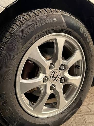 Honda rebirth original rims with tyres