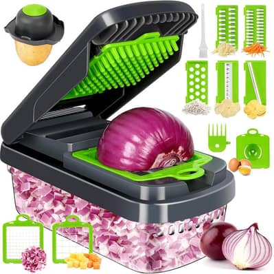 16 in 1 vegetable slicer & chopper