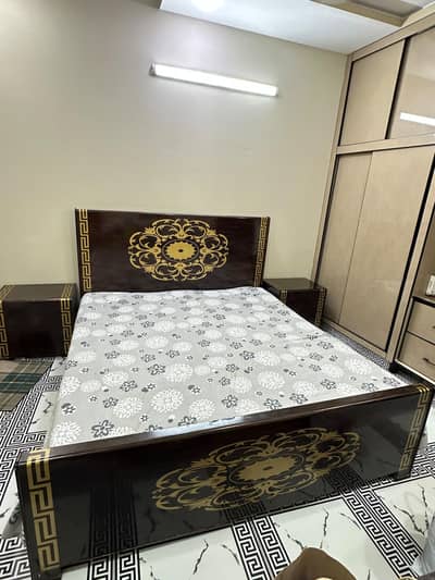 Bed and side tables for sale