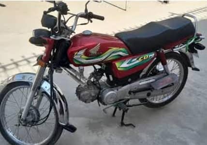 Honda CD 70 for sale in good condition
