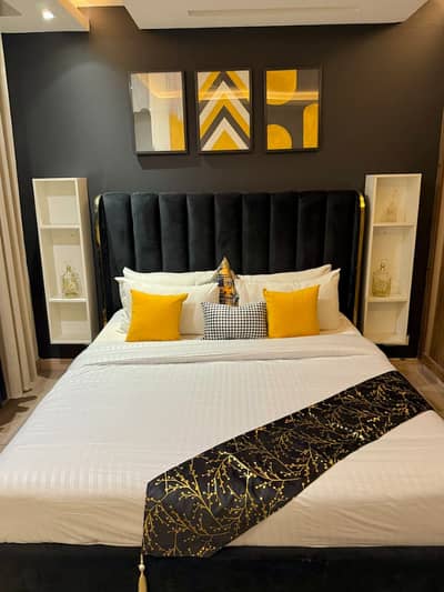 2 Bedrooms Luxury Furnished Apartment is Available For Rent in Bahria Town Lahore