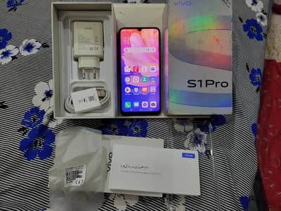 Vivo S1 Pro 8/128 Official PTA Complete box Best Camera Phone