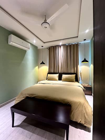 1 Bedroom Luxury Furnished Apartment is Available for Rent in Bahria Town Lahore