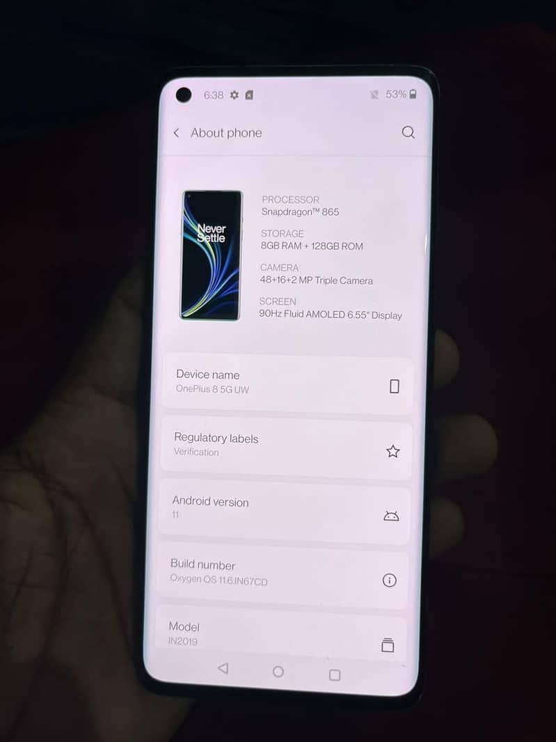 One Plus 8 7